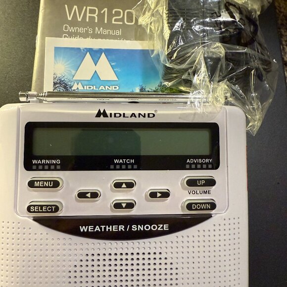 WR120 NOAA Weather and Emergency Alert Radio